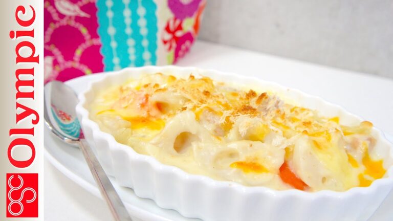 オリンピックの超簡単レシピ　★残り物リメイクシリーズ 　クリームシチューの残りで・・・れんこんグラタンの作り方
