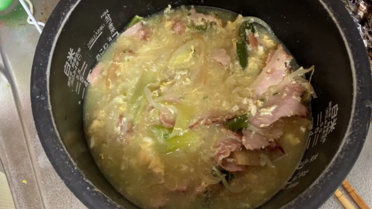 ラーメンスープでご飯炊いたら美味しい説