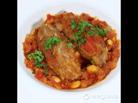 食べごたえのある洋風メニュー ヘルシーソーセージのカレートマト煮込み ｜ moguna[モグナ]
