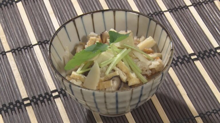 筍のおこわ【キチキチキッチン】