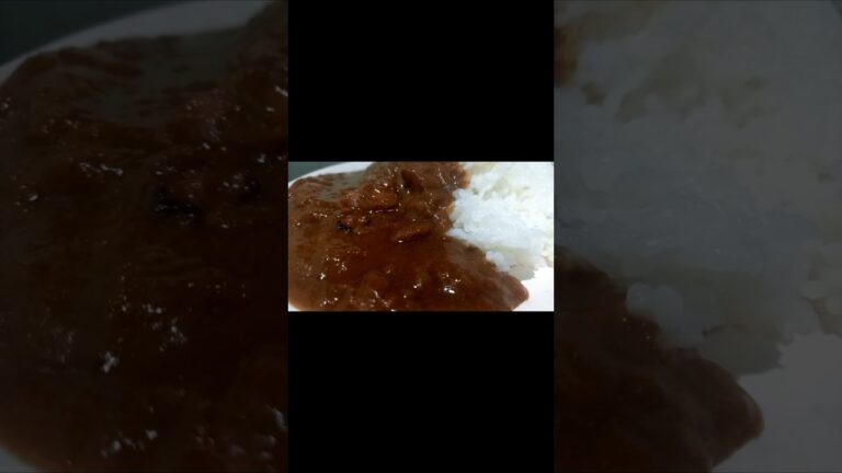 【金曜日はカレーの日】国産たこ使用『たこカレー』 #飯テロ #vlog #昼ごはん #カレー #shorts