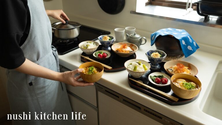 # 105【暮らしと食のvlog】初夏を味わう滋養ご飯, 5つの献立とお気に入りのおやつ: Quiet Nourishing Meals