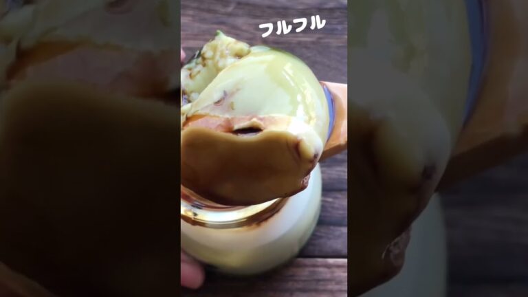 超簡単！抹茶パンナコッタ風　#shorts