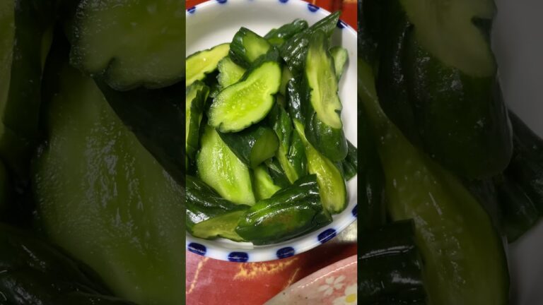世界よ！これが日本の美味しい食べ物飲み物　漬物きゅうり　1692