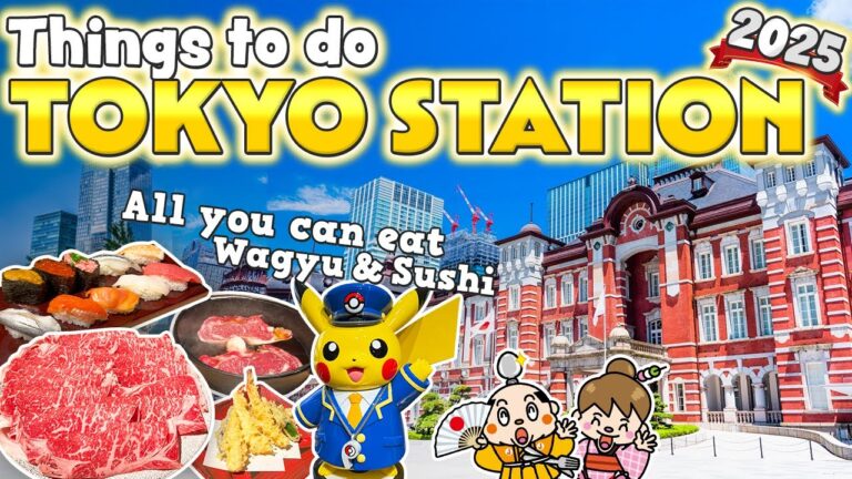 Things to do around Tokyo Station 2025 / The new Pokémon Store / Japan Travel Guide