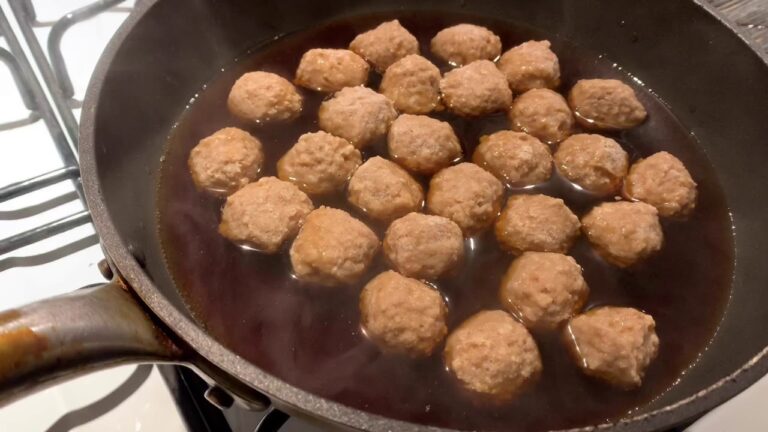 業務スーパー国産肉団子で甘酢あんかけを作った！美味美味！