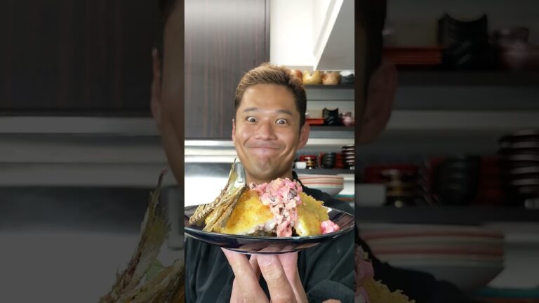 鮮度は揚げ時間を変える！【半生アジフライ】サックサク!!レア具合が最高!!柴漬けタルタルがけ☆