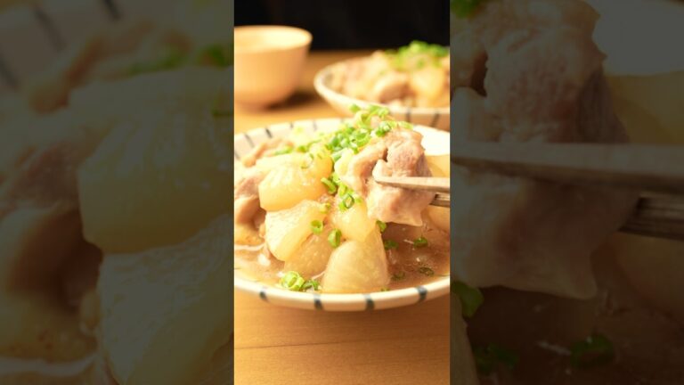 ひとくちで彼の胃袋をつかんだ『大根と鶏ももの煮物』