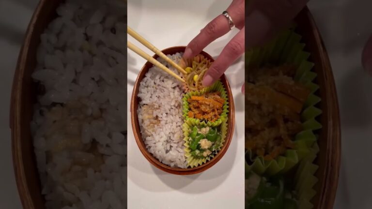 お弁当を詰めるだけの動画 #お弁当 #お弁当記録 #お昼ごはん #ランチ
