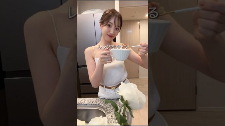 レンジで10分/痩せる茶碗蒸し♡#ダイエット #ダイエットレシピ #ヘルシーレシピ