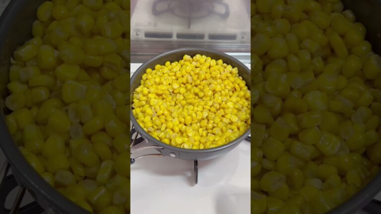 コーンバターをしこたま食べたいと言う全人類の夢を叶えてきた【簡単料理】