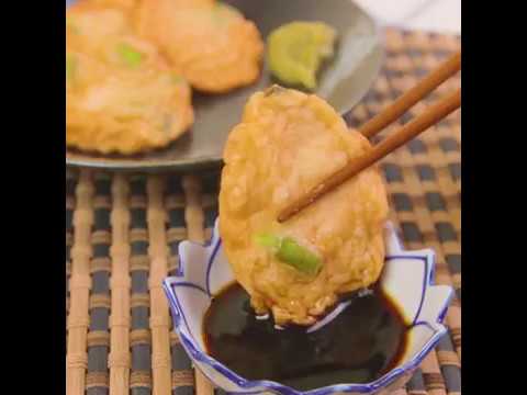 お弁当にもぴったり！ エビといんげんのさつま揚げ ｜ moguna[モグナ]