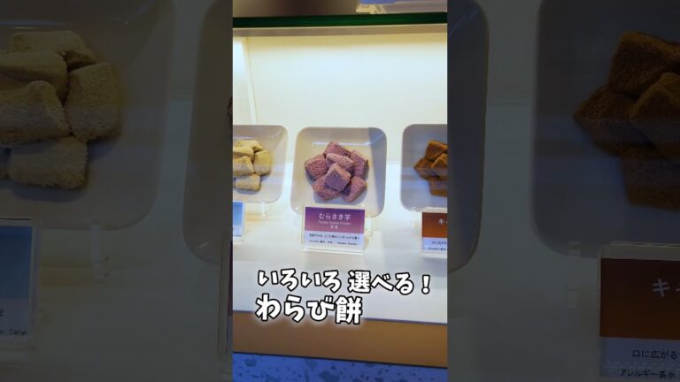 あなたは何色？ 選べるわらび餅 - iroiro