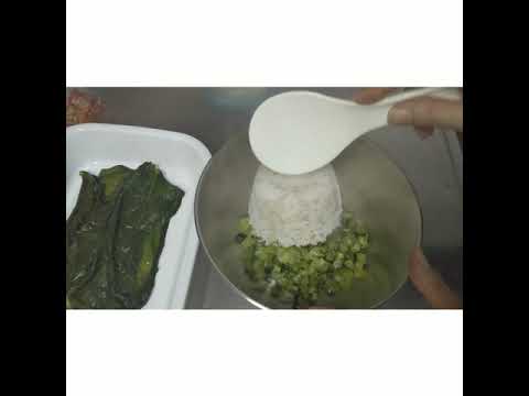 ［料理ブログ］野沢菜のおにぎり