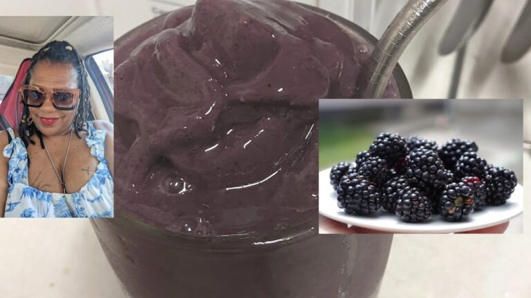 めちゃくちゃ紫色のスムージー💜#スムージー #fyp