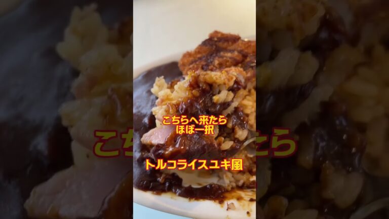 #金沢洋食 #金沢ブラックカレー #金沢カレーの老舗 #ユキ風トルコライス #ベーキライス #パスタじゃなくてスパゲッティ #キッチンユキ