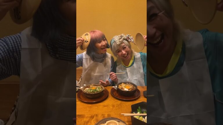 名古屋飯味噌煮込みうどんの食べ方　#みなふぉん #飯テロ #うどん　#味噌煮込みうどん