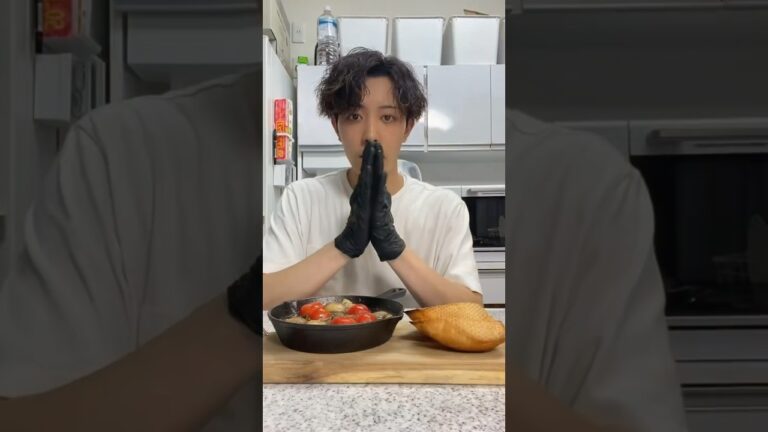 最後やばいwww ゴリゴリ美味いアヒージョの作り方、#shorts #reels #cooking