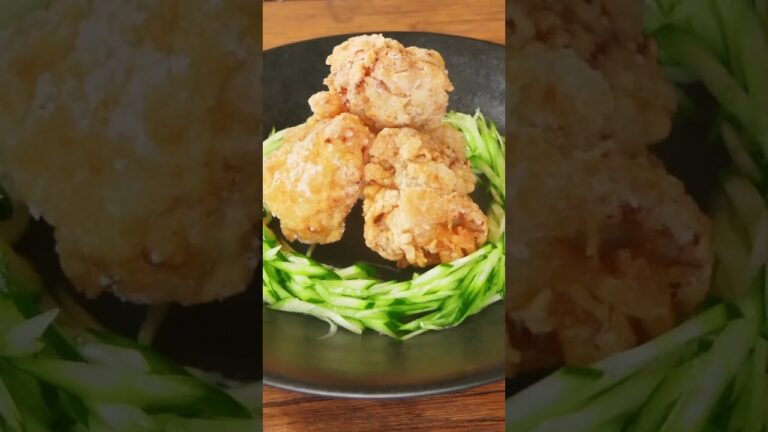 レジェンド級唐揚げレシピ🍗 Best Karaage recipe #shorts