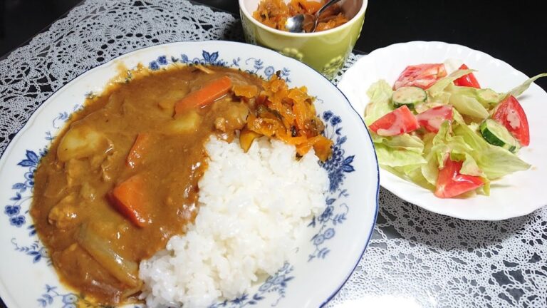 2/29_大好きカレーライス🍛大好き福神漬け💕(笑)