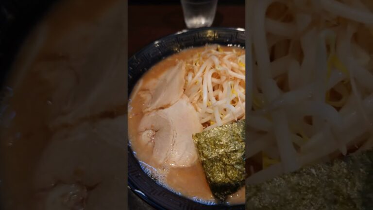 【風来軒】とんこつもやしのせ