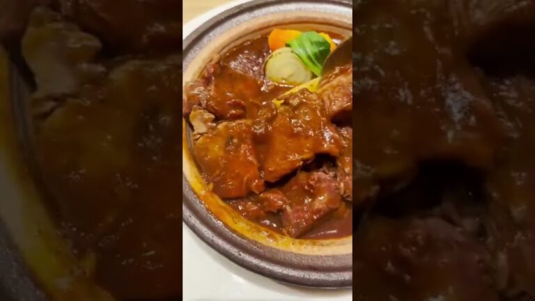 【東銀座グルメ】芳味亭  ビーフシチュー #東京グルメ