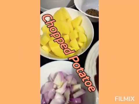 PachampDinner(chicken liver|caldereta & chicken quesadilla|Steamed cake | Banana cake