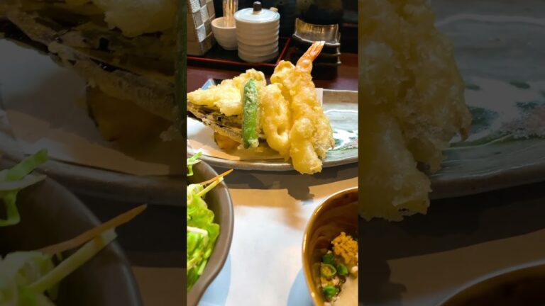 【 海鮮鮨 義 】海鮮丼ランチ  1188円 酢飯大盛 110円 天ぷら単品 418円