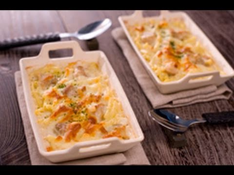 チキンとマカロニの簡単グラタン ～Gratin～