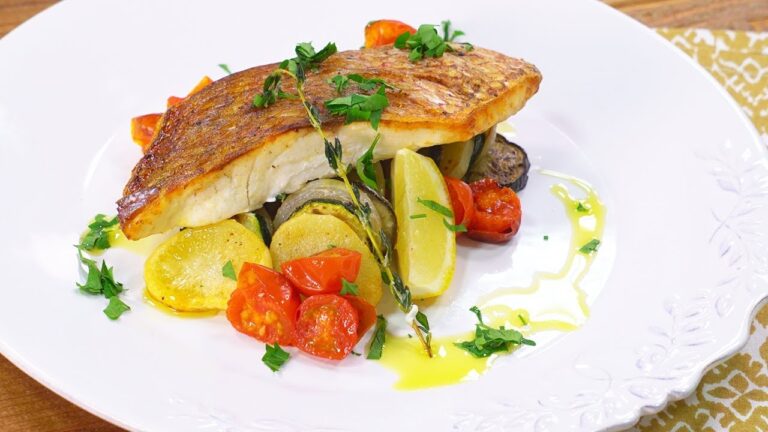 真鯛のハーブグリル