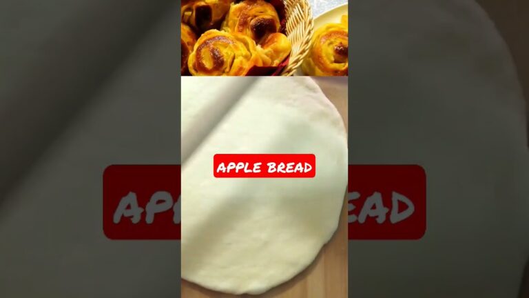 りんご巻きパンBaked perfect Apple Bread Rolls at a warm home #shorts