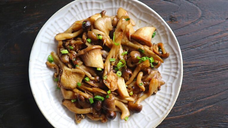 きのこのオイスターソース炒め（アフレコ版）