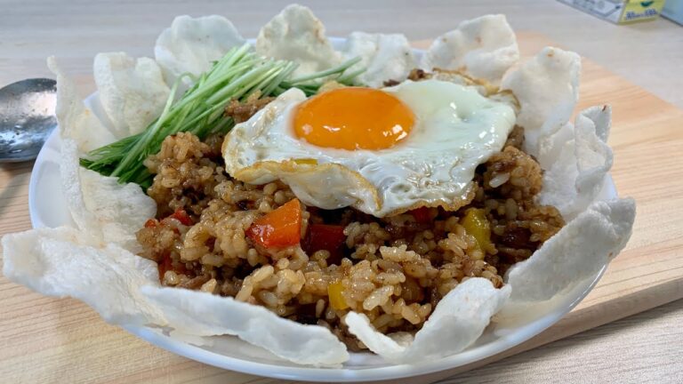 ”ナシゴレン”っていう美味しいインドネシア料理