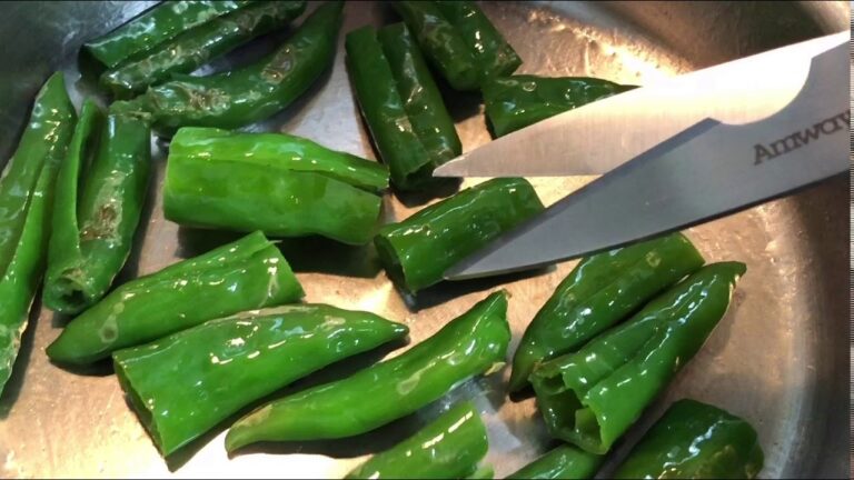 1品.com  万願寺唐辛子の塩昆布マリネ♪