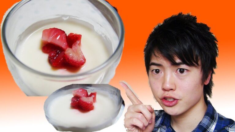 【材料4つ】５分で絶品濃厚ヨーグルトムース！