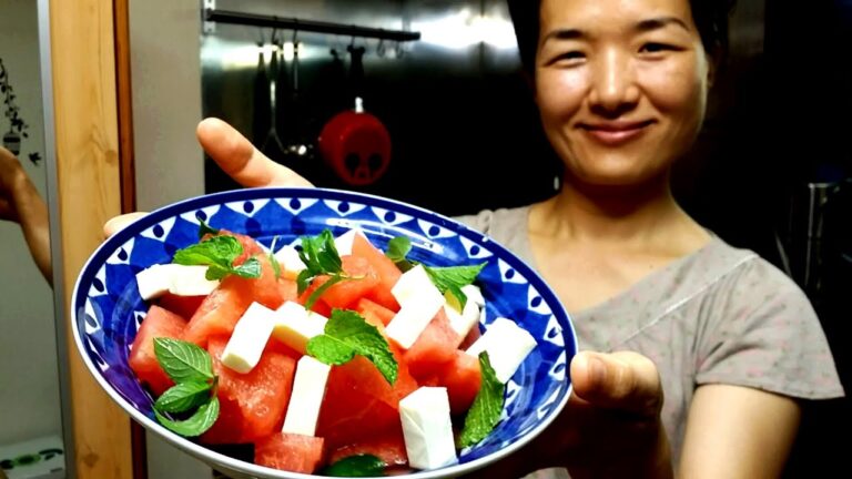 【再現】スイカ と 白チーズ トルコ風 サラダ 『ヤズ・サラタス』