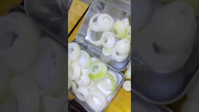 【新玉ねぎ】で【オニオンリング揚げ】いくらでも 食べれます🎵#shorts