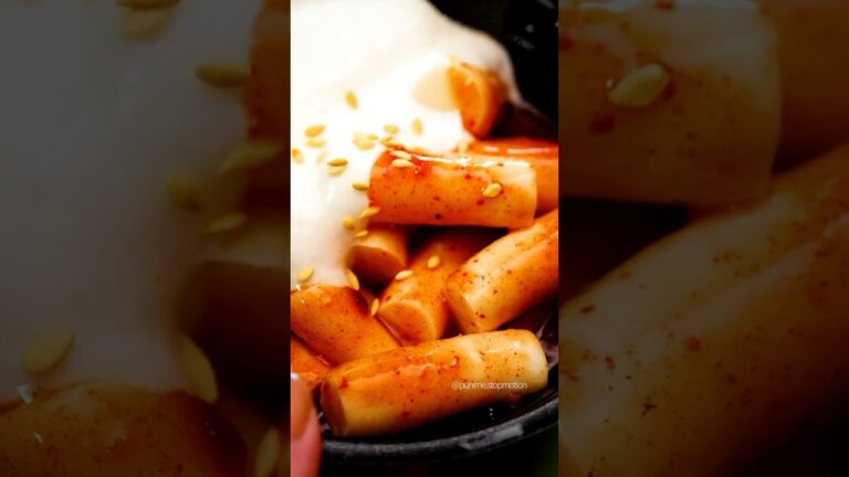 辛くない🔥食べちゃダメな偽トッポギ