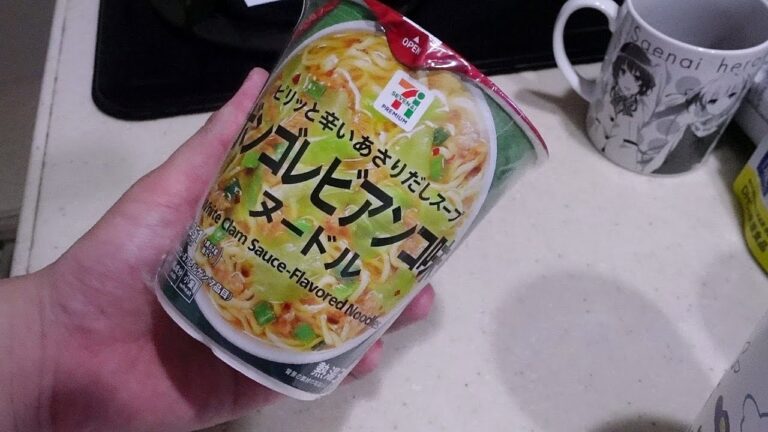 【セブンイレブン】ボンゴレビアンコ味ヌードルがうますぎる！