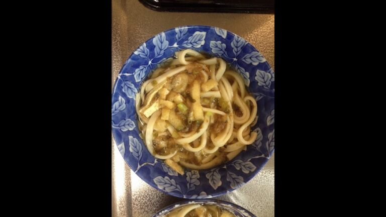 お弁当今日の一品 梅だしうどん OBENTO  today's one article