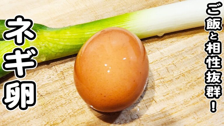 【白ネギと卵のレシピ】卵1つで簡単炒め物おかず/白ネギレシピ/卵レシピ/簡単おかず/作り置きおかず