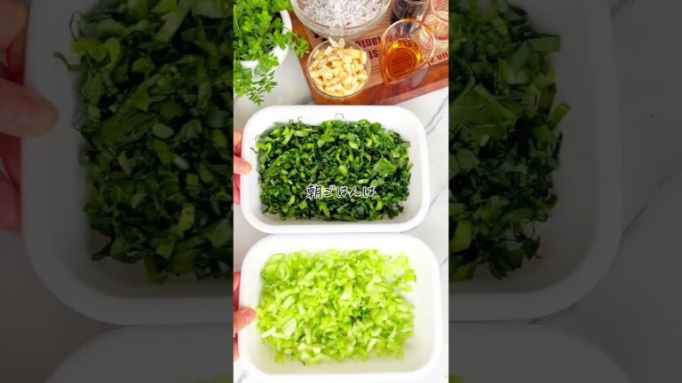 𓊆栄養爆弾！小松菜ふりかけ𓊇 #簡単レシピ　#野菜レシピ#野菜料理#時短料理#小松菜#野菜ソムリエ