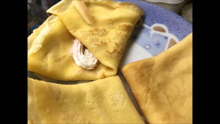 ロシア料理のブリヌィを作ってみた。