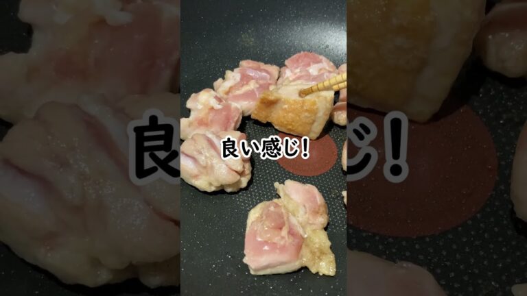 鶏肉とネギがあればサッと作れる鶏肉とネギの甘酢炒め #shorts #簡単レシピ
