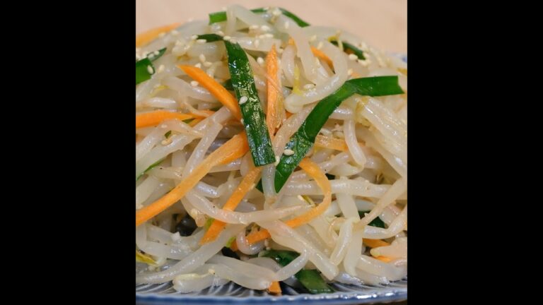 もやしナムル 作り方 | シャキシャキ やみつき もやしナムル #Shorts