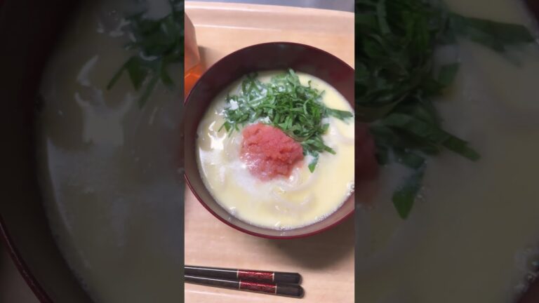#晩ご飯  #献立  #キンパ #クリームうどん　#明太子　#shorts