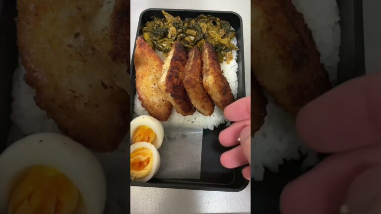 白身魚フライ弁当ですよ！美味しいですよ