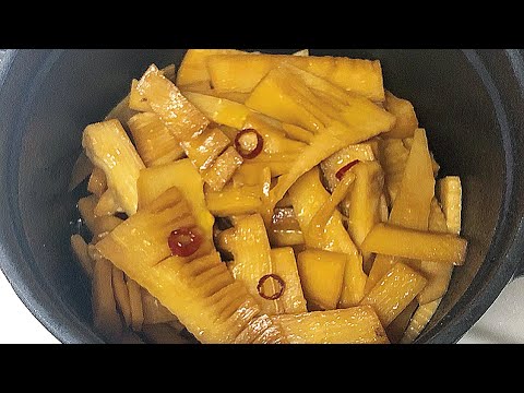 メンマの作り方【14cmストウブ】