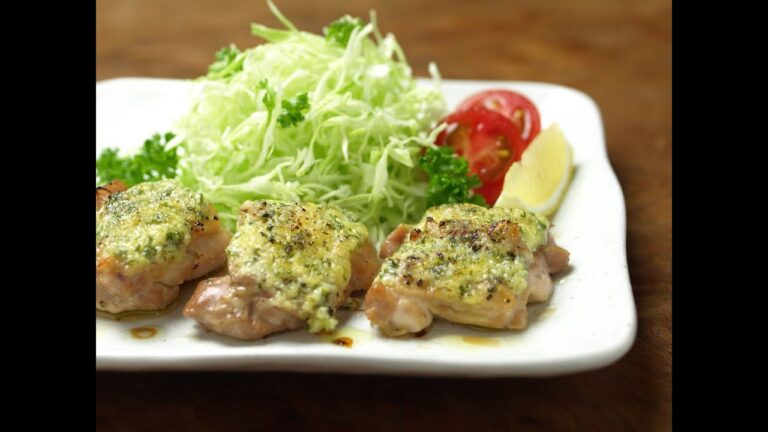 若鶏のガーリックマヨネーズ焼き