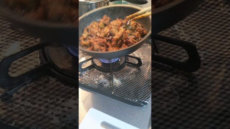 大豆ミート　にんにく味噌炒め　#Shorts​​​​